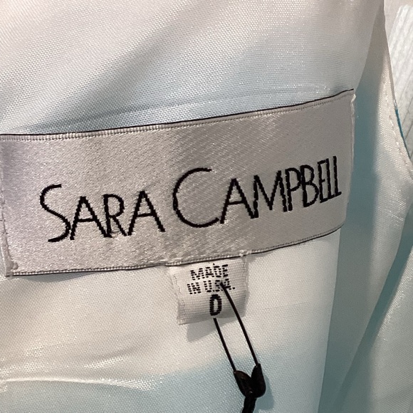 SARA CAMPBELL Striped Dress in Shades of Blue💙, Size 0 - Picture 3 of 8